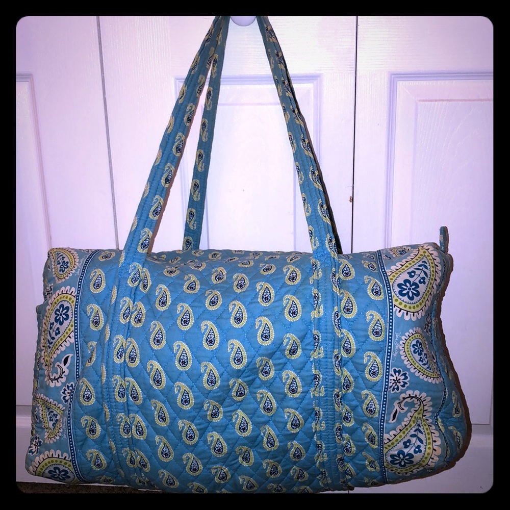 Authentic Vera Bradley Duffle Bag Teal, Li…